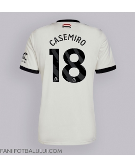 Manchester United Casemiro #18 Tricou Fotbal Replică 2024-25 Barbati Treilea